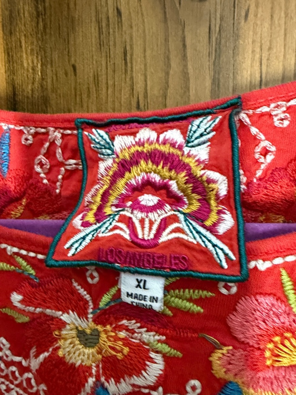 Johnny Was Cotton embroidered pieces. All 3 for less than one!! - Picture 10 of 12